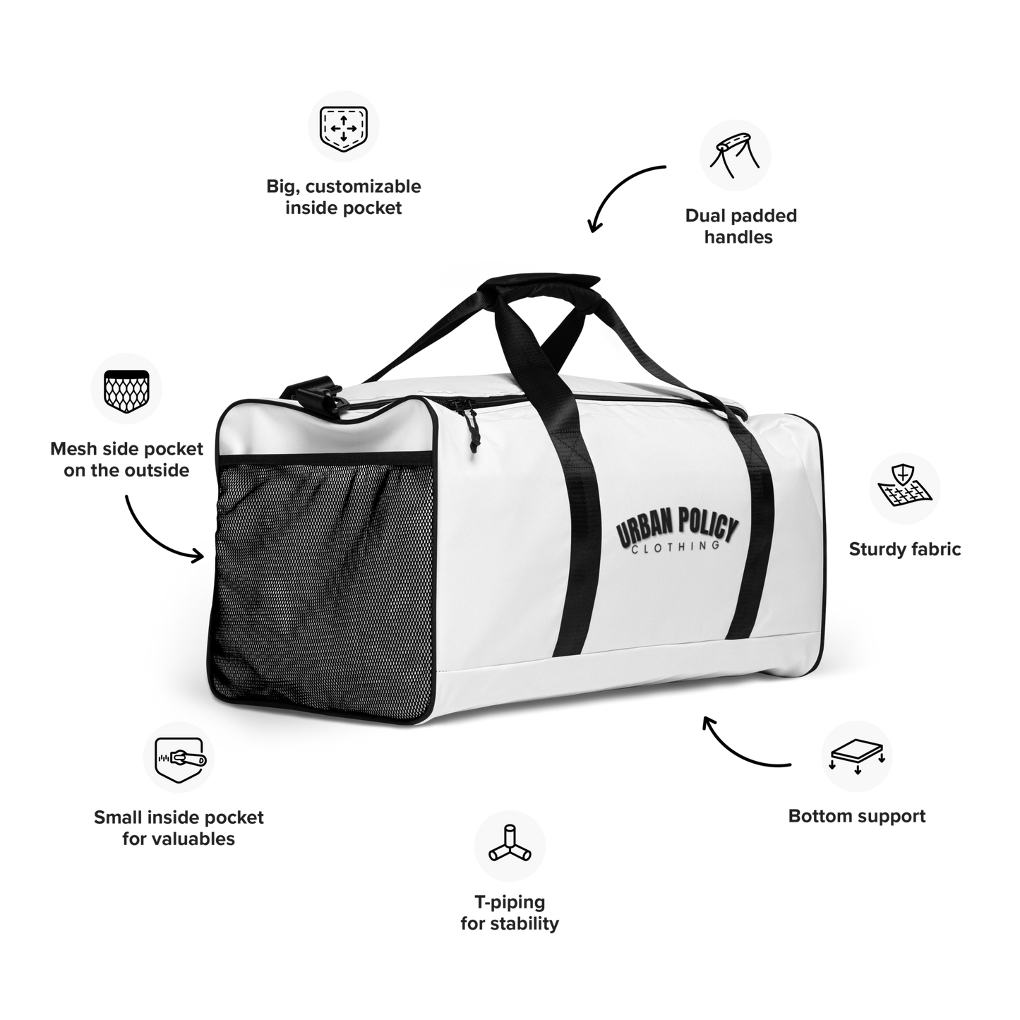 Urban Policy XL Duffle bag.