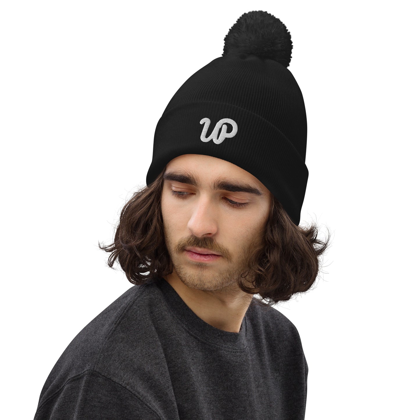 UPC Pom pom beanie.