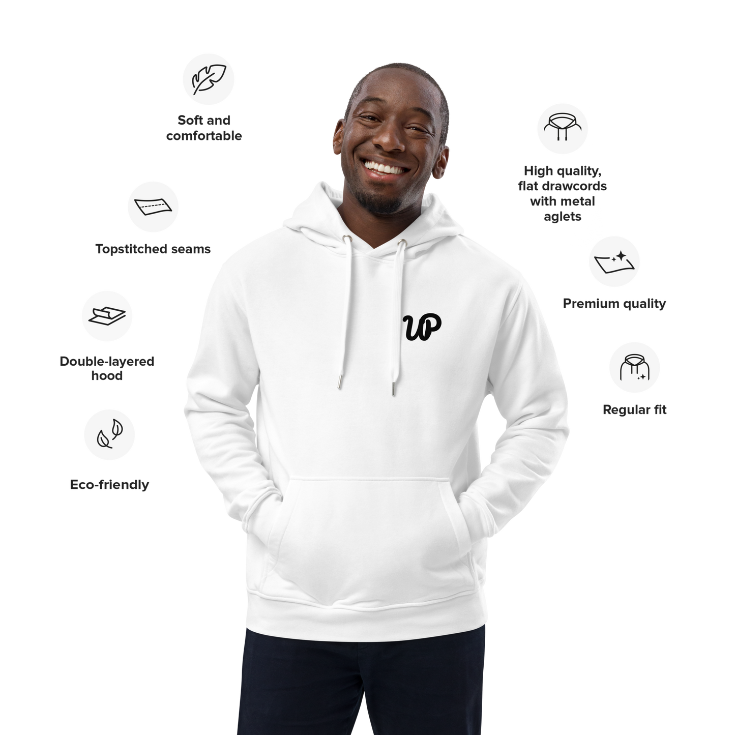 Hustle UP Premium Hoodie.
