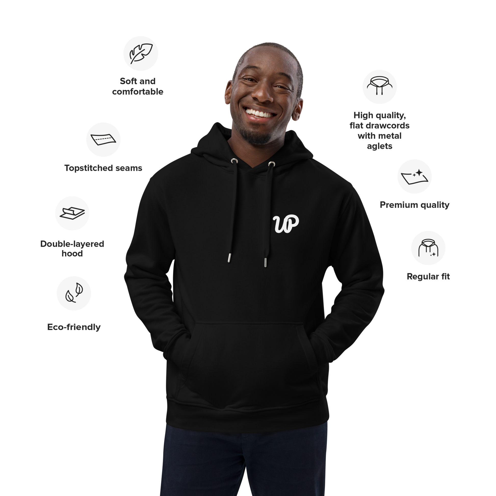 Hustle UP Premium Hoodie.