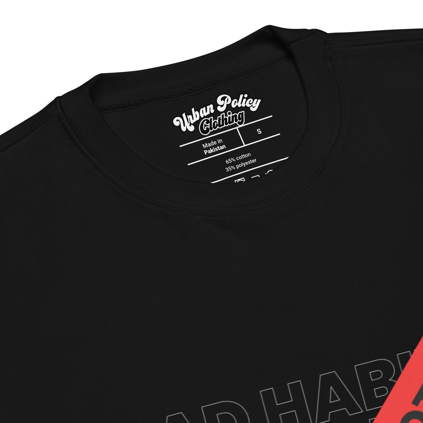 UPC Bad Habits Unisex Premium Sweatshirt.