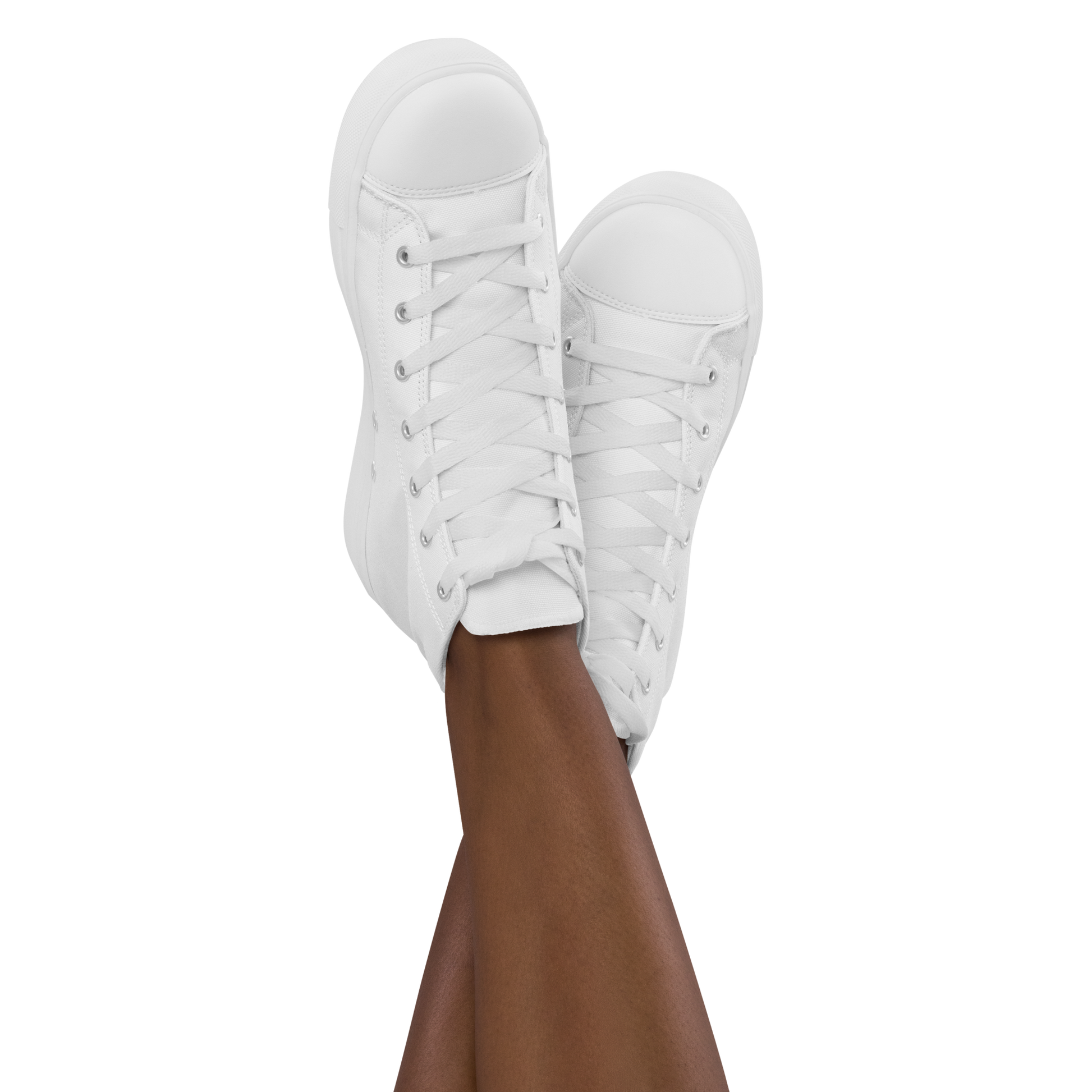 Urban Policy high top canvas shoes.